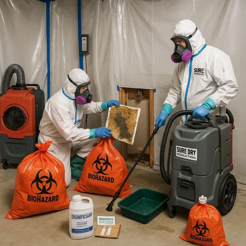 Contaminated Water Handling Protocols process in Falling Water, TN